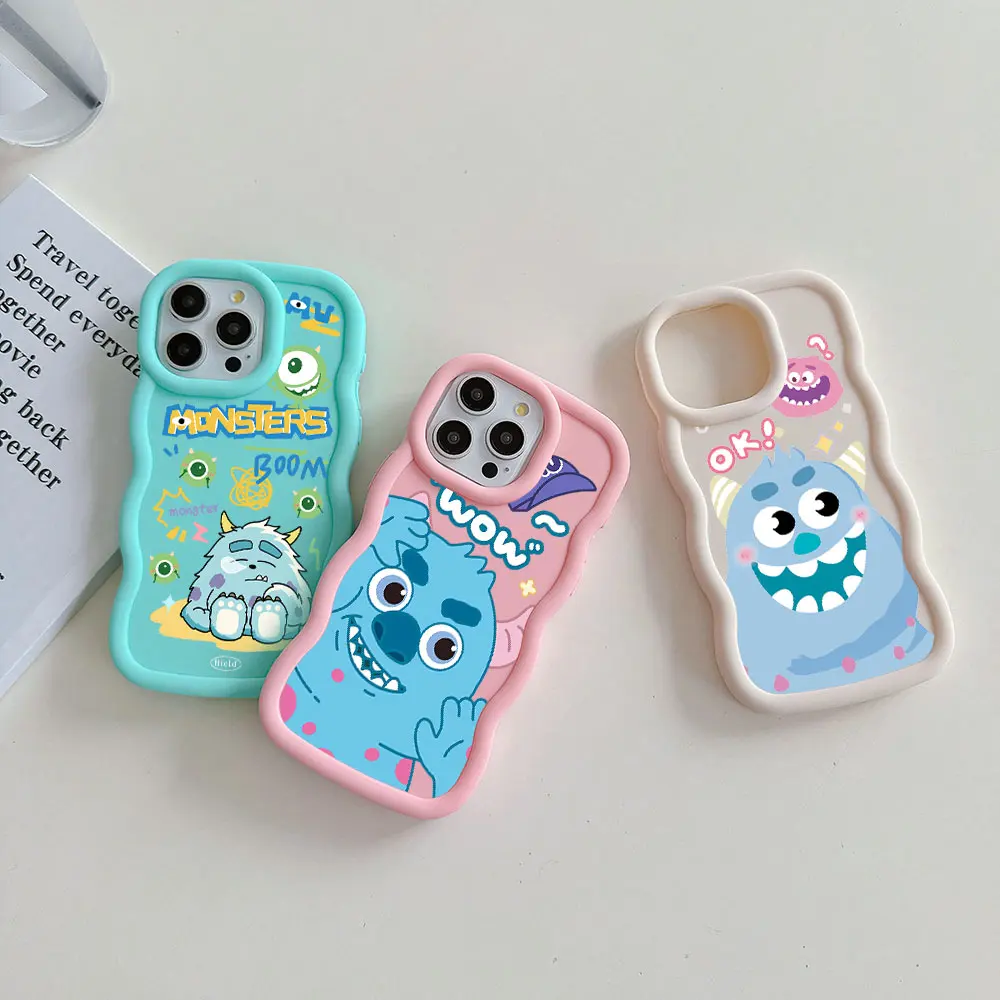 M-monsters University Phone Case for OPPO Reno 2 4 5 6 7 7Z 8 8T 11 Z Pro 4G 5G Candy Color Soft TPU Back Cover