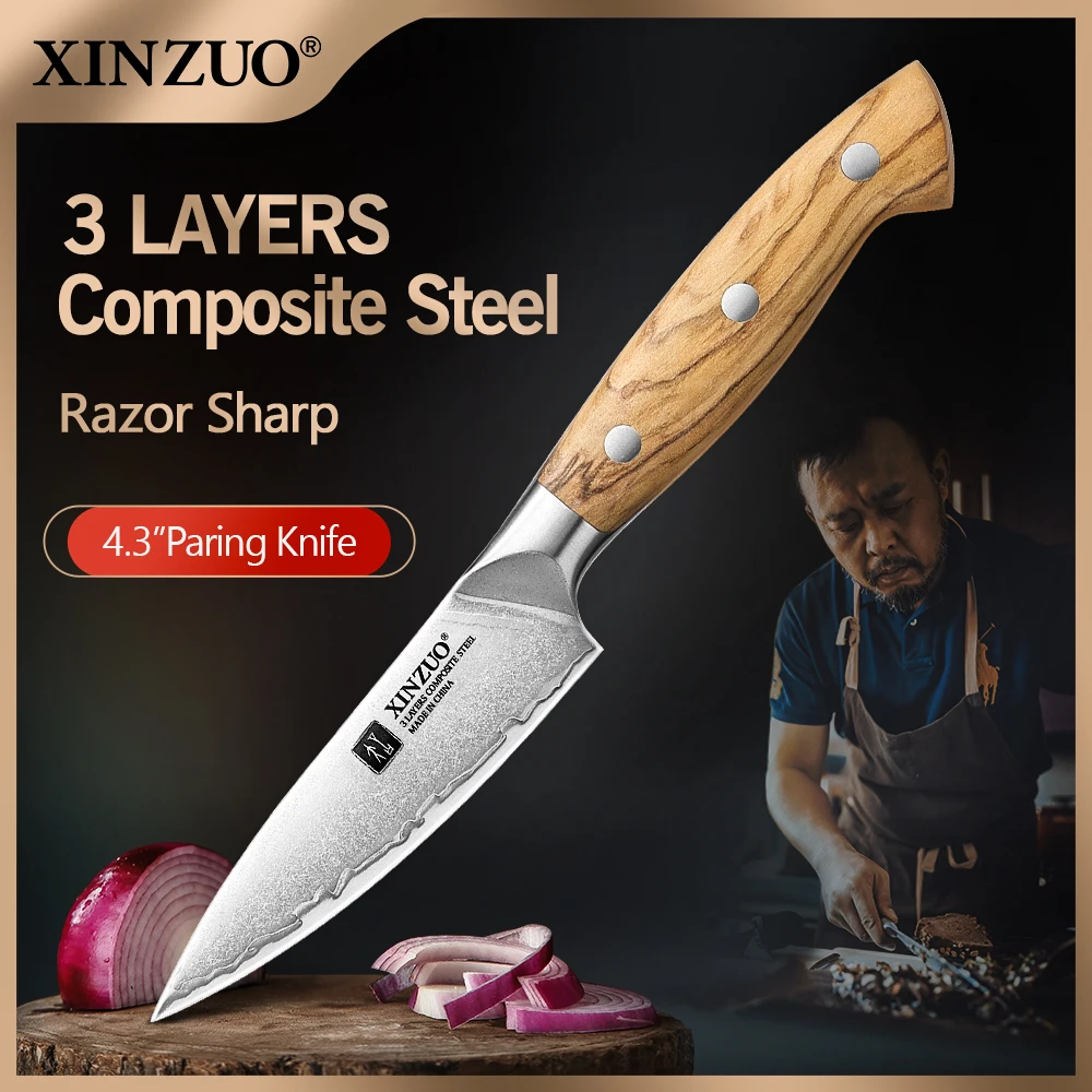 xinzuo-premium-paring-knife-4-inch-blade-10cr15comov-composite-steel-olive-wood-handle-60±2-hrc-hardness-15°-angle-razor-sharp