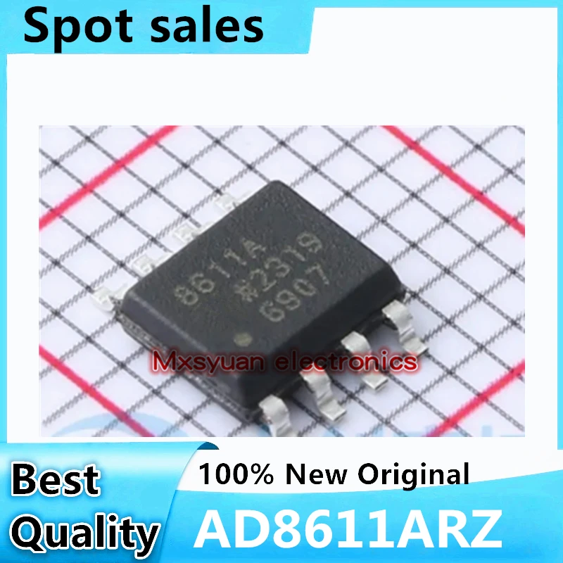 5PCS/LOT AD8611ARZ 8611A AD8611ARZ-REEL7 SOP8 100% original authentic