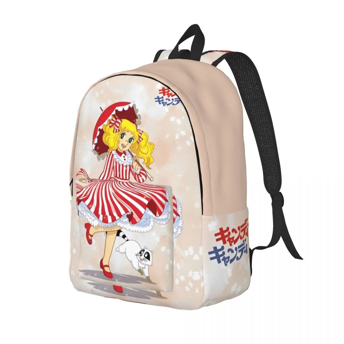 Candy Candy Manga Anime Cute Backpack for Men Women Cool High School Business Daypack Kawaii Japanese College Shoulder Bag Gift