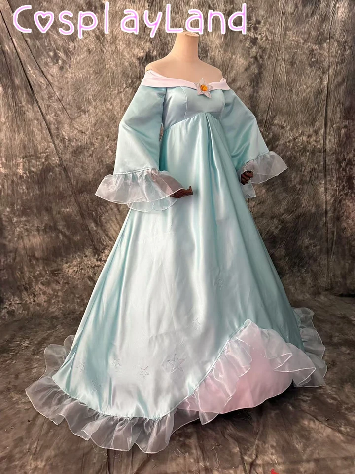 princess rosalina dress Girl Princess Rosalina or Daisy Costume Carnival Performance Cosplay Kids