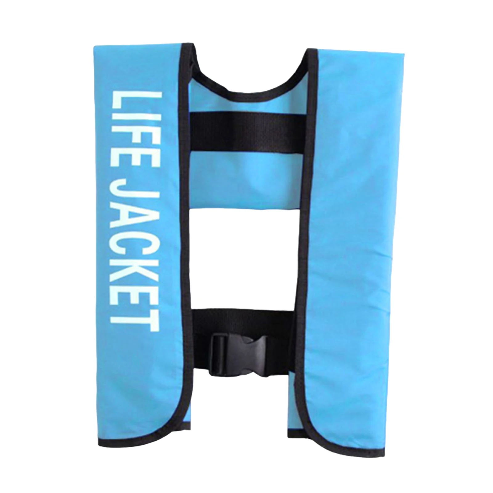 Automatische aufblasbare Schwimmwesten mit reflektierenden Streifen und Sicherheitspfeife, Schwimmwesten für Wassersport, Angeln, Rafting, Zubehör