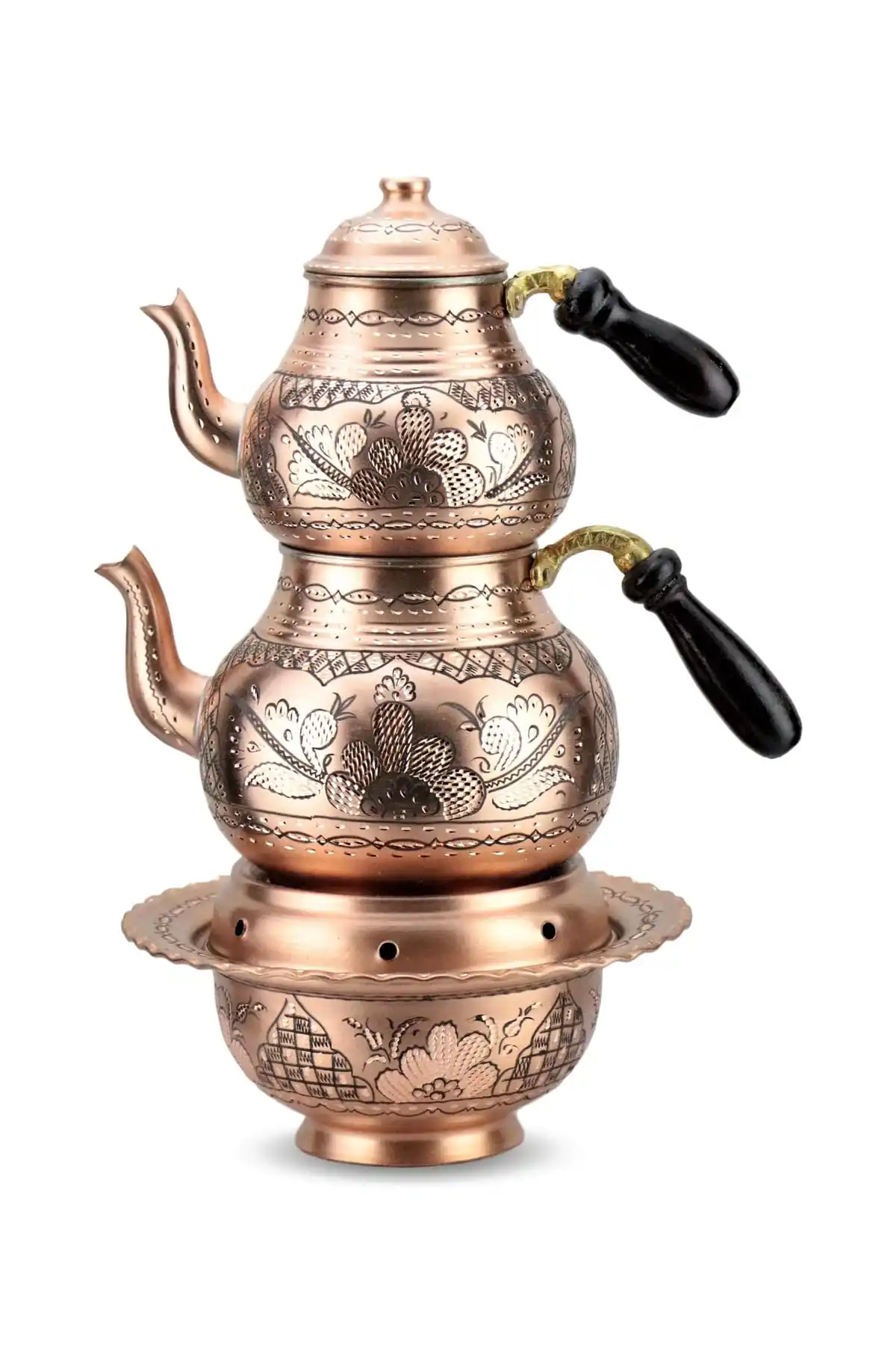 

DOLBOVI rose flower antique copper teapot and ottoman quarry Cooper Tea Pots Handmade