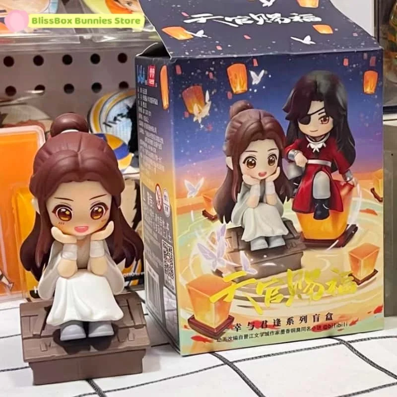 

Original Tian Guan Ci Fu Lucky To Meet You Series Blind Box Xie Lian Hua Cheng Anime Figures Collect Model Toy Mystery Box Gifts
