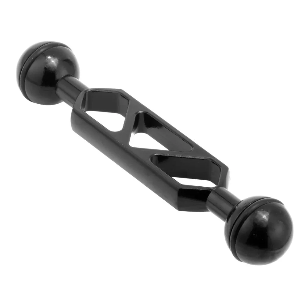 Tauch ablage Griff Licht Arm Doppel kugelkopf Schmetterling Clip Verlängerung stange für Gopro Held 11 9 8 7 Action Video Sport kameras – Detail 3
