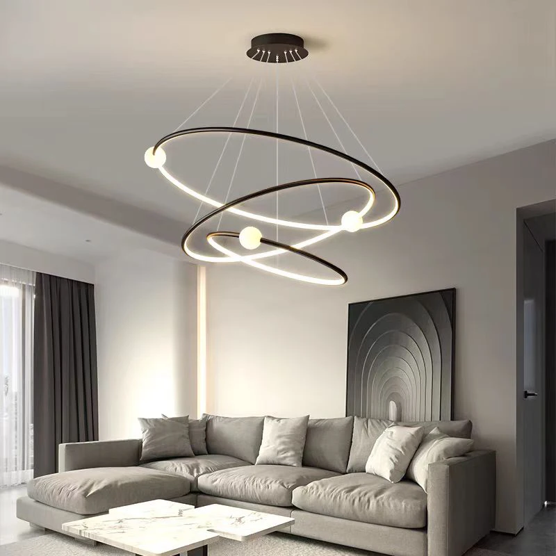 

Modern Rotundity Led Pendant Light for Living Dining Room Food Tables Kitchen Bedroom Chandelier Home Decor Lusters Luminaires