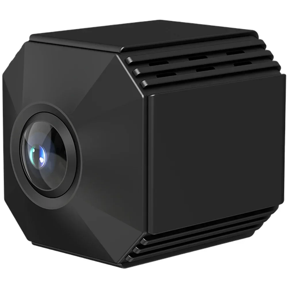 Smart WiFi Camera with 180 Degree Wide Angle Lens for Night Vision Human Detection Mobile Monitoring Compact Size