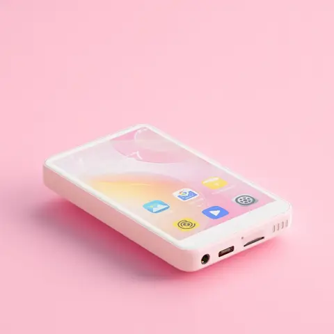 Lettore MP3 Android 9.0 da 80 GB (16 GB+64 GB) con Bluetooth e WiFi, 4,0 pollici con altoparlanti, radio FM, eBook, capacità fino a 512 GB