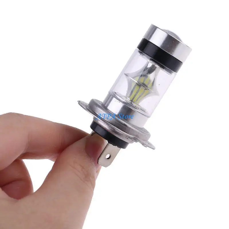 

U13C 2Pcs Car Light Bulb Energy Saving Led Bulb H4/H7 6500K Hi/Lo Beam Car Fog Light Bulb Car Accessories