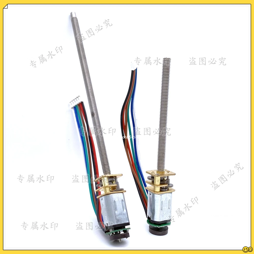 N20 تيار مستمر موتور تروس Thred برغي رمح 3V6V12V لتقوم بها بنفسك نموذج المغناطيسي 7PPR التشفير محرك روبوت ذكي