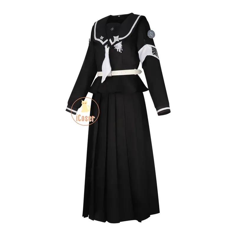 25COSiCoser المائة خط هيروكو شيزوهارا تأثيري حلي شعر مستعار معركة موحدة آخر الدفاع أكاديمية حفلة الهالوين للنساء