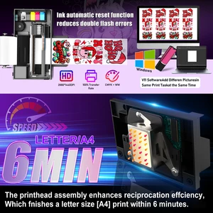 Impresora A4 DTF para Epson L805 Direct to Film DTF Impresora Transferencia de calor Impresora DTF para ropa Máquina de impresión DTF 8 mejores ventas DTF Printer Bundle - №1