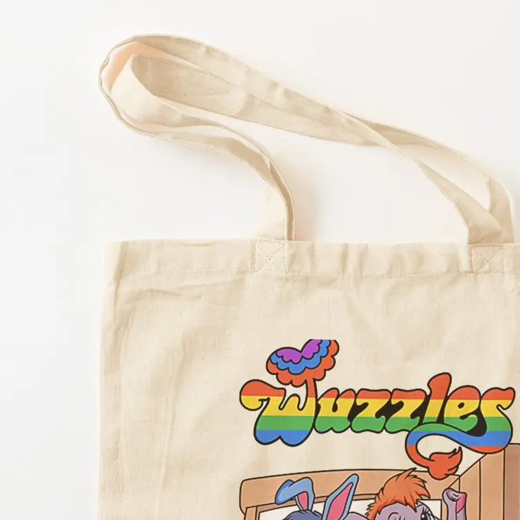 حقيبة يد نسائية من The Wuzzles Tote Bag حقيبة حمل شخصية حقيبة صديقة للبيئة حقيبة مخصصة