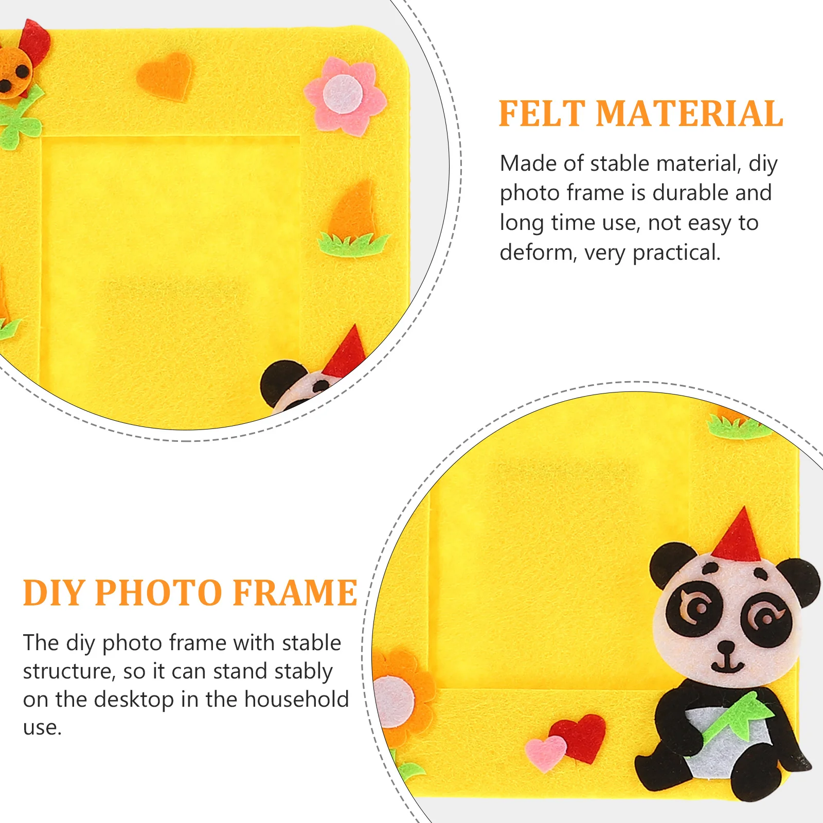 

12pcs Diy Photo Frame Craft Kit, Creative Desktop Picture Holder, Stylish Memorial Ornament Frame, Unique Household Decor,