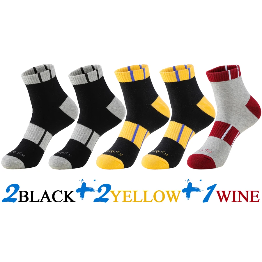 5 Paar/Set Herren-Laufsocken, Casual Outdoor-Sport, Baumwolle, Orange-Rot gestreift, Kompression, Schwarz, 15 Stile, Reise, Bestseller 2026 – Detail 16