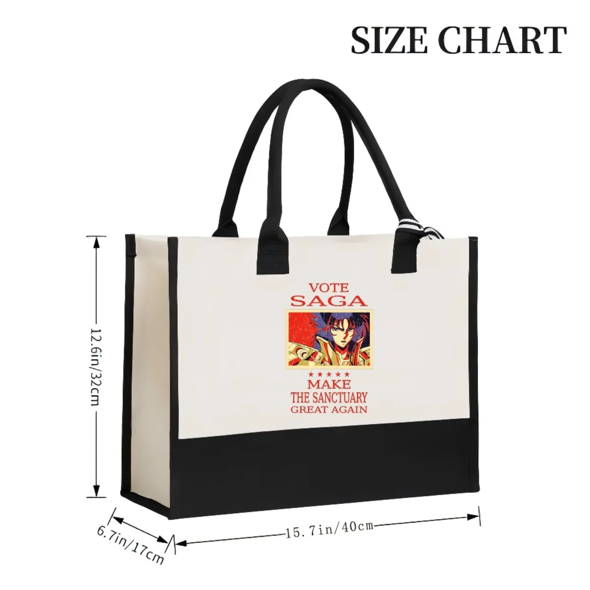 التصويت ساغا NeatoShop 2026 وصول جديد موضة عملية واسعة قابلة لإعادة الاستخدام حمل حقيبة نمط طباعة 2 لهجة الثقيلة الكتف الكبير