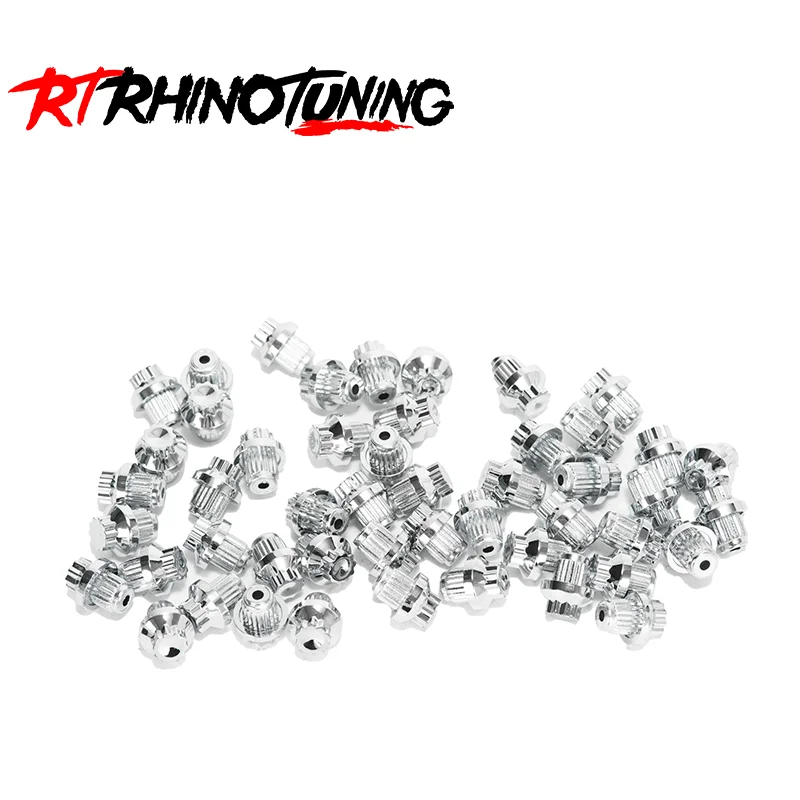 RTRhinoTuning 7.5mm Decoration Studs Auto Parts for Universal Car Wheel Rims Alloy Car Styling Tunning Wheels Tires Parts 25pcs