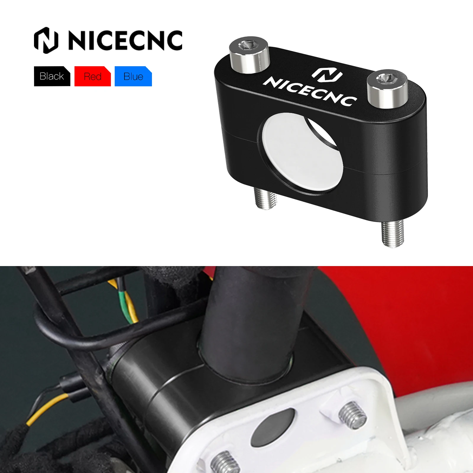 

NICECNC YFZ450 2004-2008 Steering Stem Bushing ATV Accessories for Yamaha Raptor 660 700 Blaster 200 Replace 1UY-23812-00-00