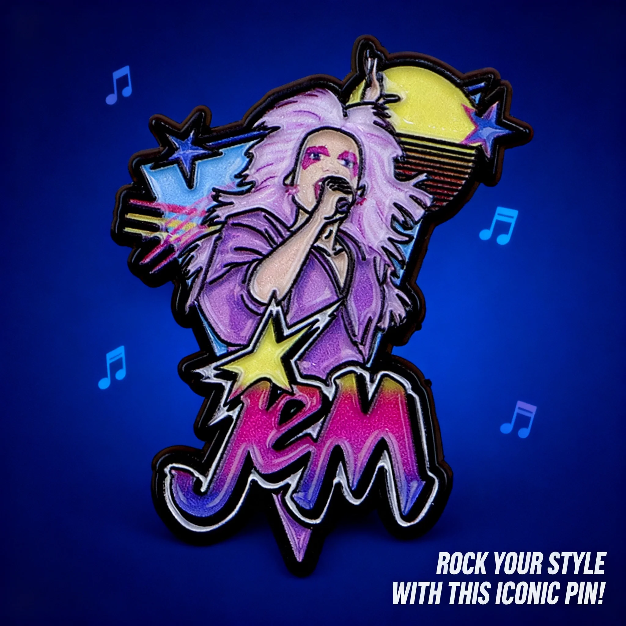 

Fashion Singer Enamel Pin Badges for Women Men Lapel Pins Backpack Brooches Funny Jewelry Cosplay Accessories Gift Toys