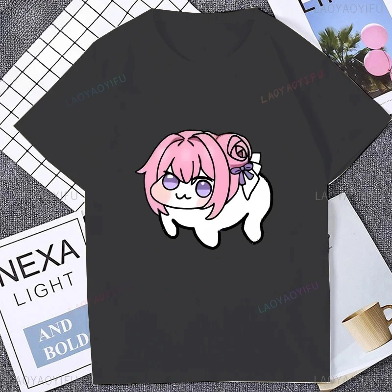 Camiseta divertida de Doro Meme para Cosplay, camiseta de manga corta con gráfico de juego de dibujos animados de Nikke, camisetas Harajuku Otaku