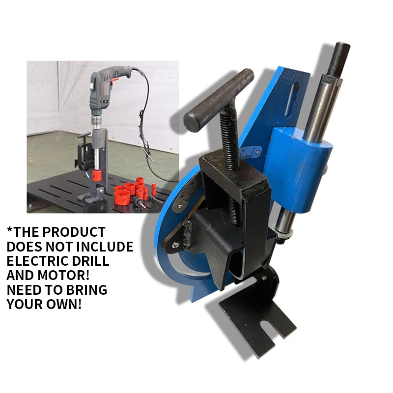 Pipe Grooving Machine Notching  Precision Pipe Cutting Machine Drilling Machine Auxiliary Tools Angle Adjustable