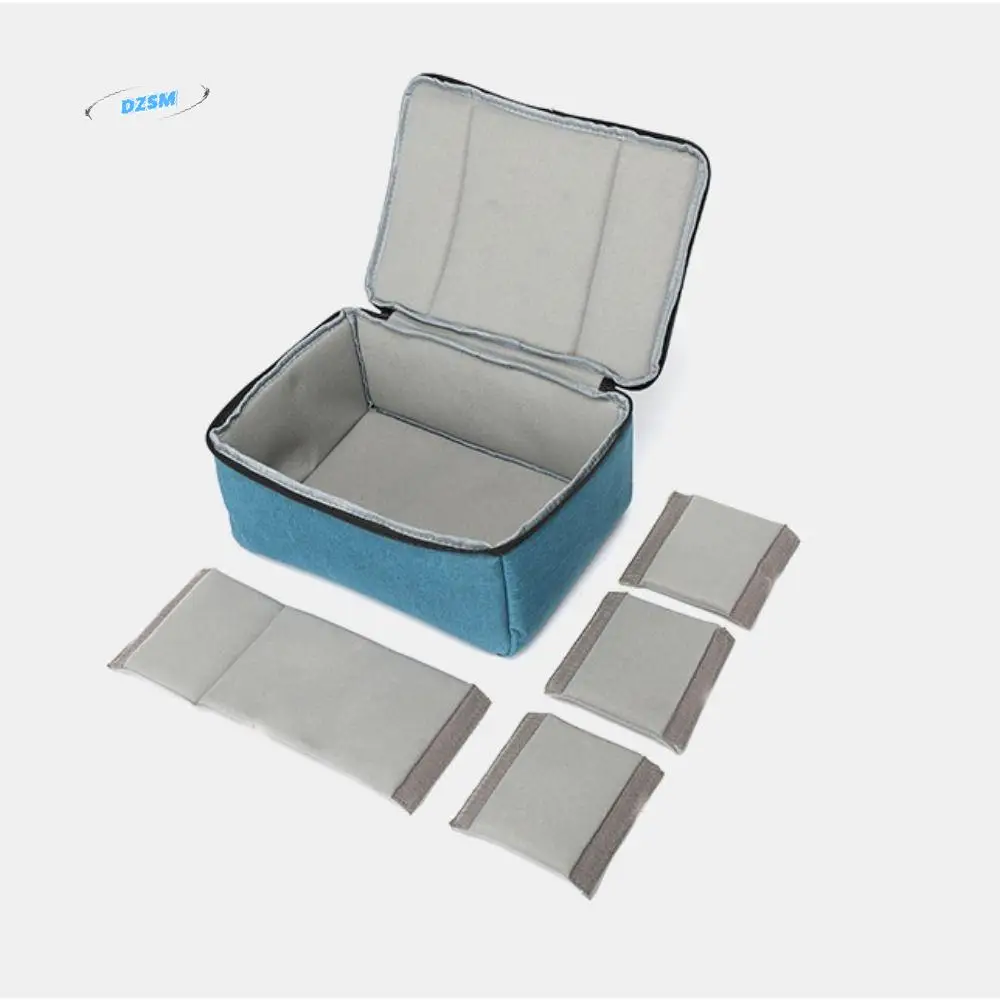 

Oxford Camera Inserts Bag Super Thick Drop-Proof Insert Photography Organizer Waterproof Black Waterproof Camera Bag DSLR Camera