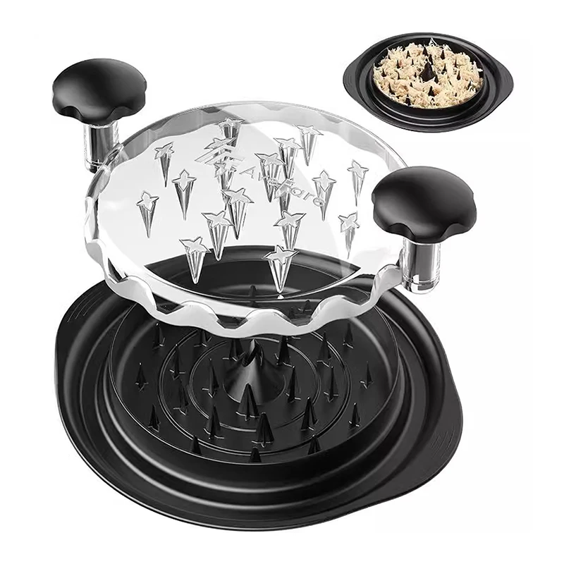 1PC Chicken Shredder Tool Meat Breast Shredding Separation Mincing Grinder Machine With Lid For Shredding Chicken Pulled Beef