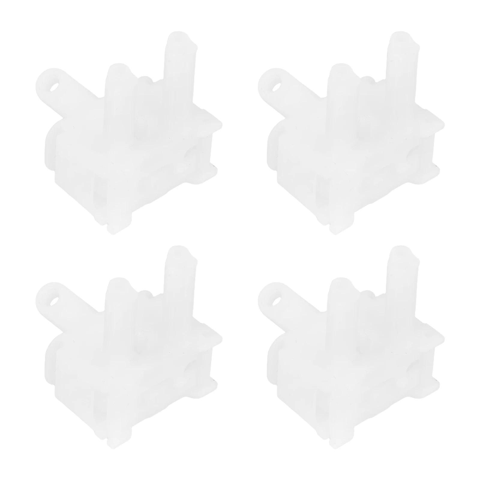 

4 Pcs Louver Control Rod Blinds Repair Kit Window Button Wand Accessories Replacement Parts