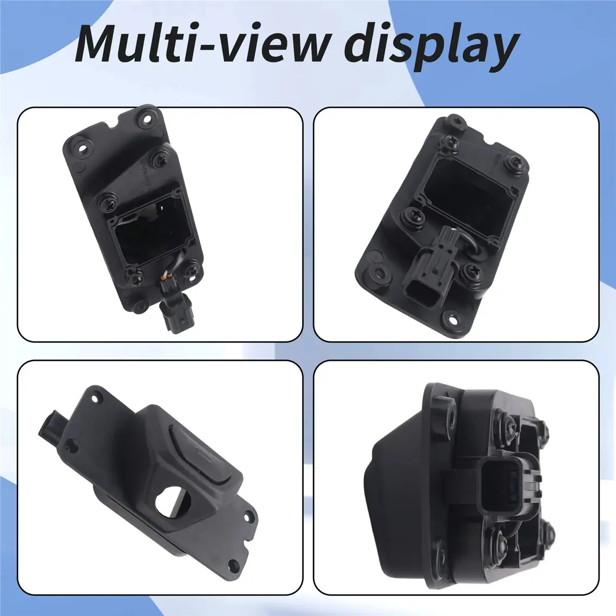 #14V 81260-M6010 Trunk Switch Button Switch Tailgate Switch for Kia K3,Tailgate Switch For Kia K3,(Black)