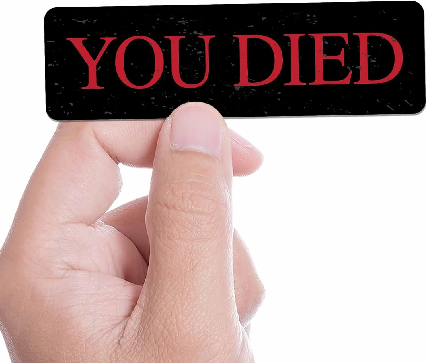 

1 шт., забавная игровая наклейка You Died-наклейка с мемом Souls Game