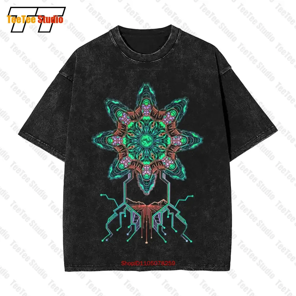 Interstellar Glow In The Dark Vintage Oversized T-Shirt RPQQ