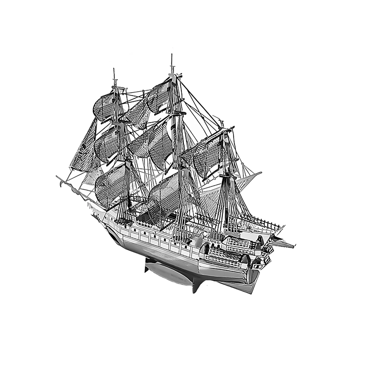 

the flying dutchman 3D metal puzzle kit DIY Laser Cut puzzle puzzle children puzzle toys