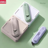 Deli Nusign Mini Utility Knife, Rounded Design, Portable and Easy to Carry for Daily Use