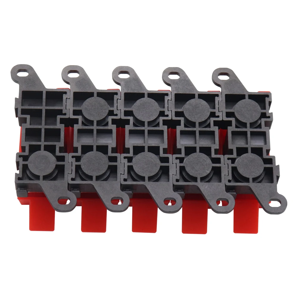 3/4/5/6 Way Car Midi Fuse Box Block Holder 200A High-Power Fuse Box Bolt On Fuse Type Power Distribution for RV Car Boat Bus