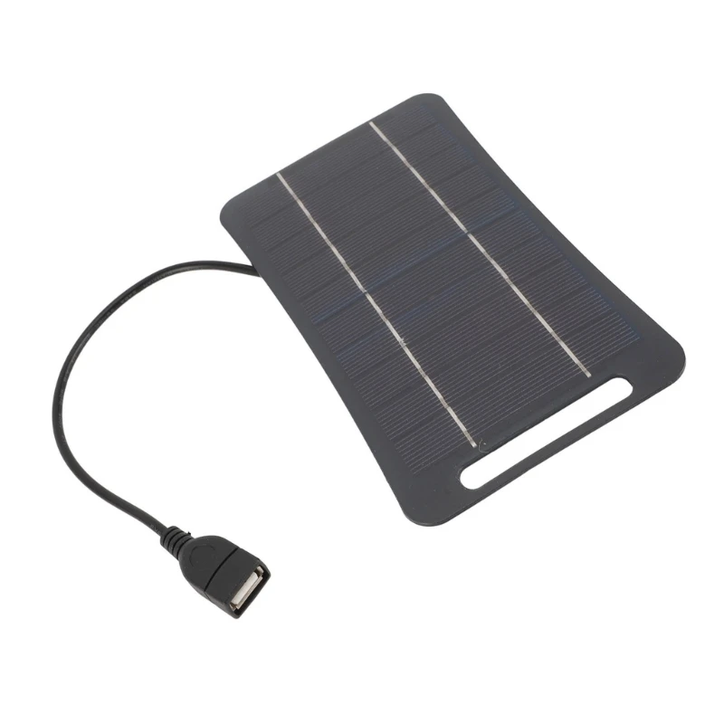 

Handheld Solars Panel USB Charging Portable for Camping and Hiking Needs