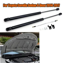 Pair Car Front Engine Cover Bonnet Hood Lift Supports Shock Gas Struts For Toyota Corolla Sedan 4-Door 2014 2015 2016 2017