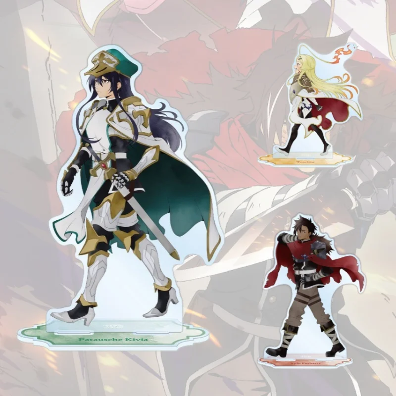 

Sentenced to Be a Hero Anime Teoritta Patausche Kivia Xylo Forbartz Acrylic figure stand Christmas keychain Toys Gifts 15cm