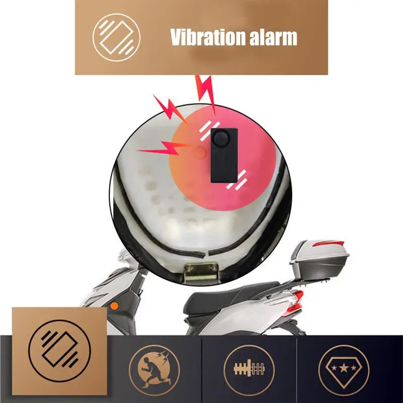 Система сигнализации для мотоцикла, 110 дБ, система сигнализации для скутера, противоугонное устройство для автомобиля, противоугонное устройство для мотоцикла, регулируемая громкость, защита от кражи