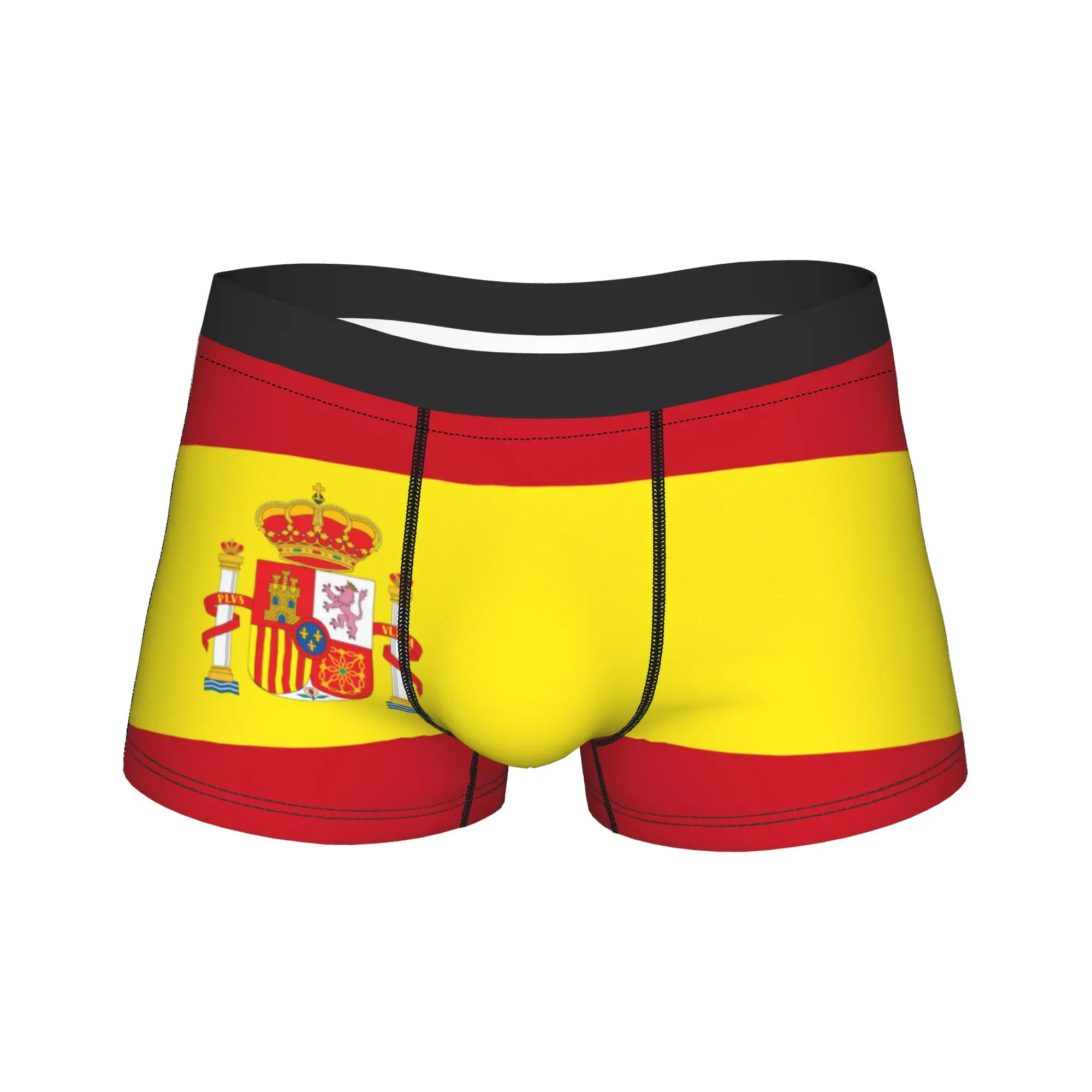 Spain  Merch Boxers Briefs Fun Underwear Super Poly Football Boxer Shorts Gag Gifts For Men