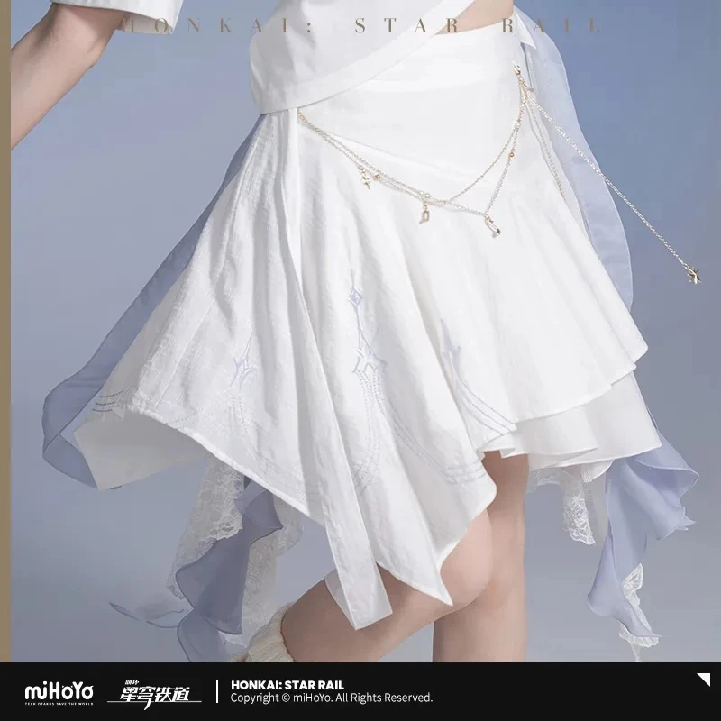 

miHoYo Game Robin Skirt Official Honkai Star Rail Robin Theme Series Skirt Anime Costume Fashion Short Skirt Cosplay Xmas Gifts