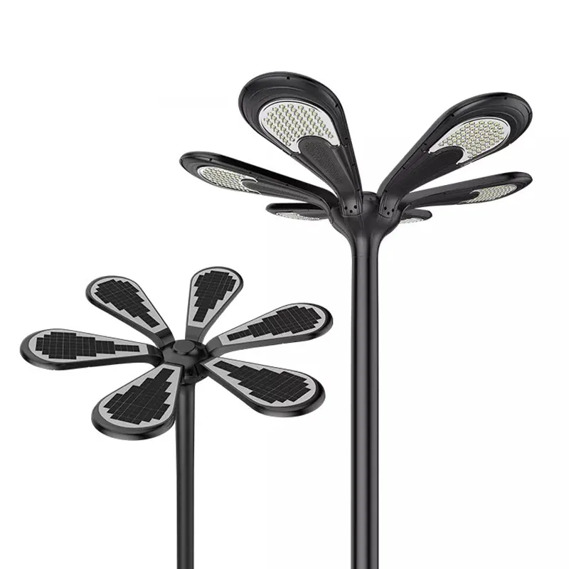

Integrated outdoor solar street light garden, IP65 grade, aluminum body, factory customized outdoor road
