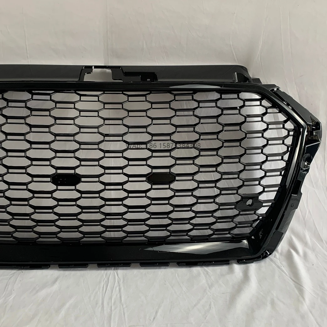 

Glossy Black Radiator Grill Genuine SportbackRS4 LOOK CAR GRILLES B9 2016-2018 for A4 RS4 EXPRESS ITEMS