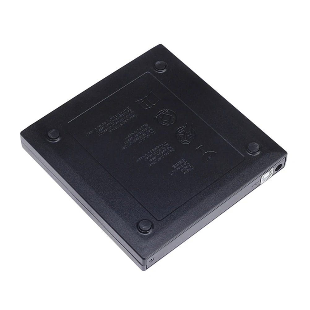 

Usb 2.0 External Burner Cd Reader Rewriter Drive For Laptop Compact Lightweight Plug Play No Power Adapter 10 8 7 Burn
