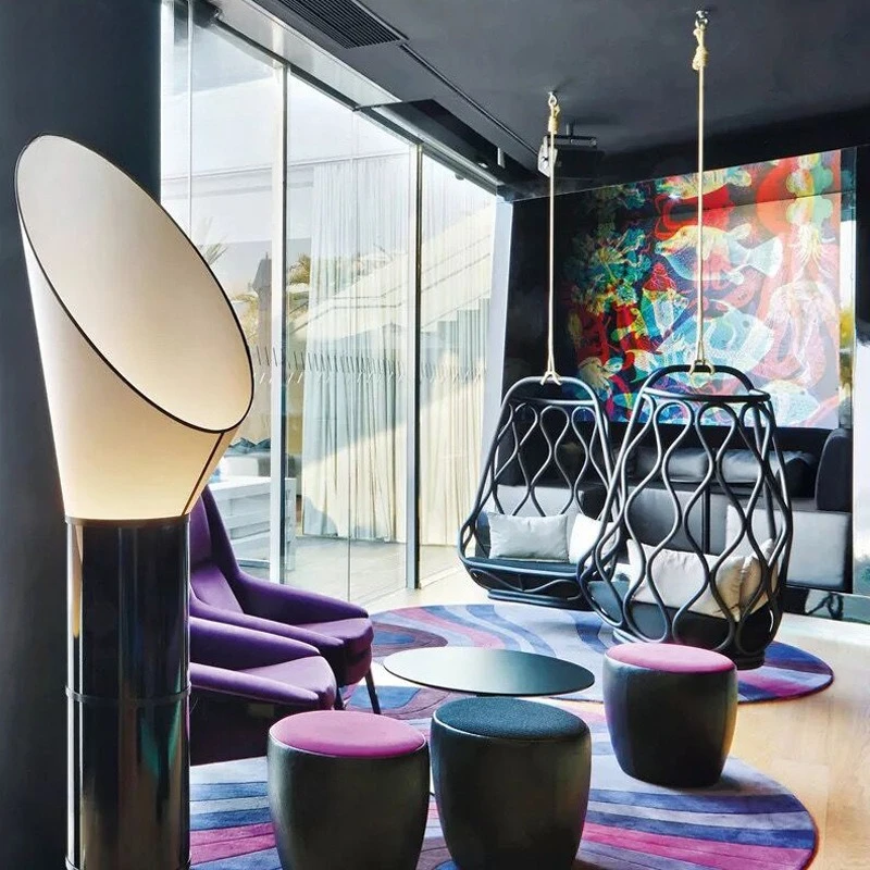 

Bird's Nest Hanging Basket Swing Designer Imitation Rattan True Rattan Hanging Basket Leisure Rattan Chair Rocking Chair Hanging