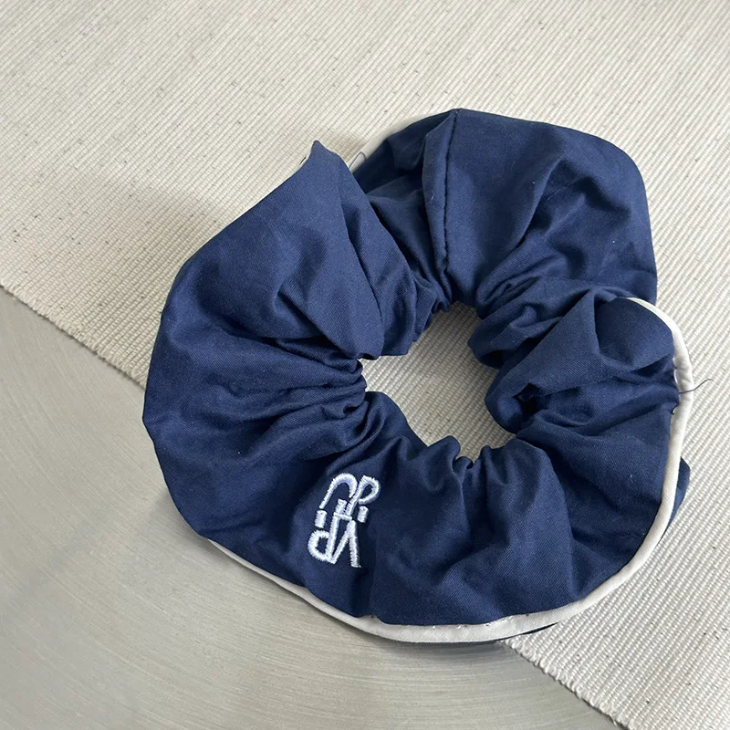 New Fashion Cotton Scrunch for Hair With Letters Scrunchies for Girls and Women ins Hair Ties Hairloop Hair Accessories