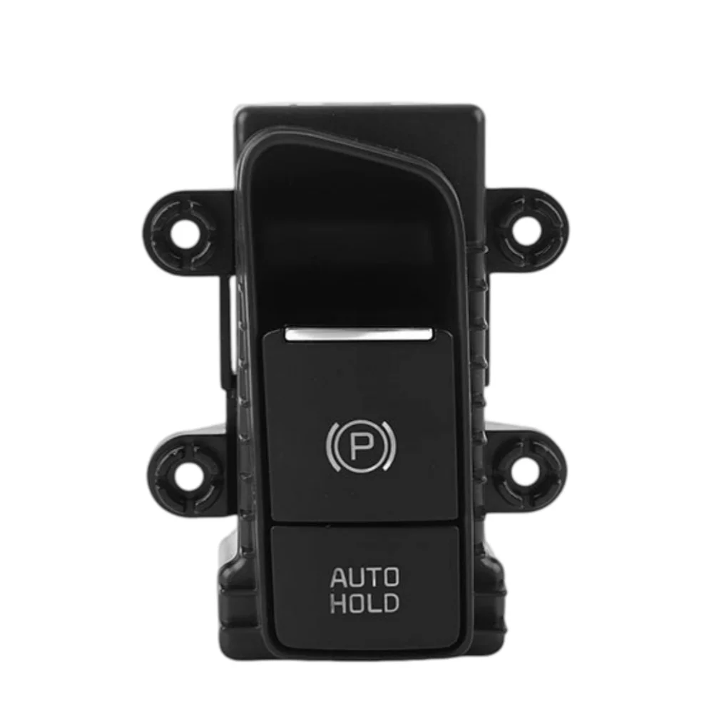 Gear Shift Knob System Electronic Hand Brake Switch Stylish Black Finish ABS Plastic Material High Durability Build