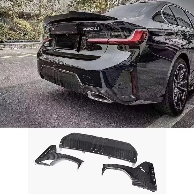 

G20 LCI MP Style Carbon Fiber Rear Diffuser Direct Bolt-On Anti-Yellowing