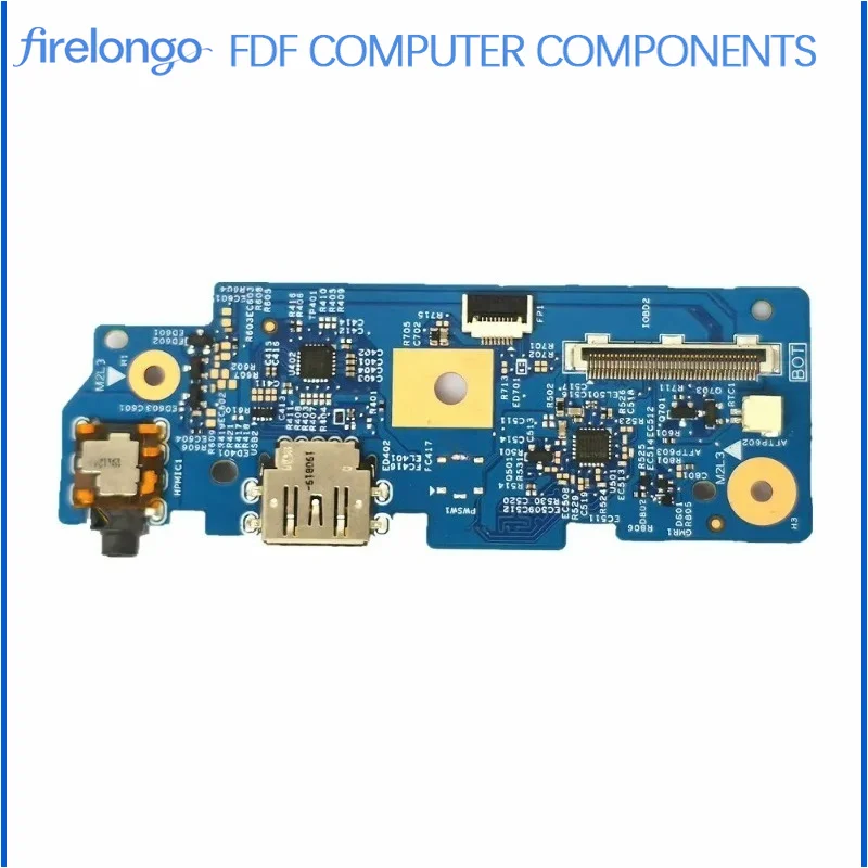 For Dell Inspiron 7506 USB Audio Board 19A66-SC Replacement Port Daughter Card