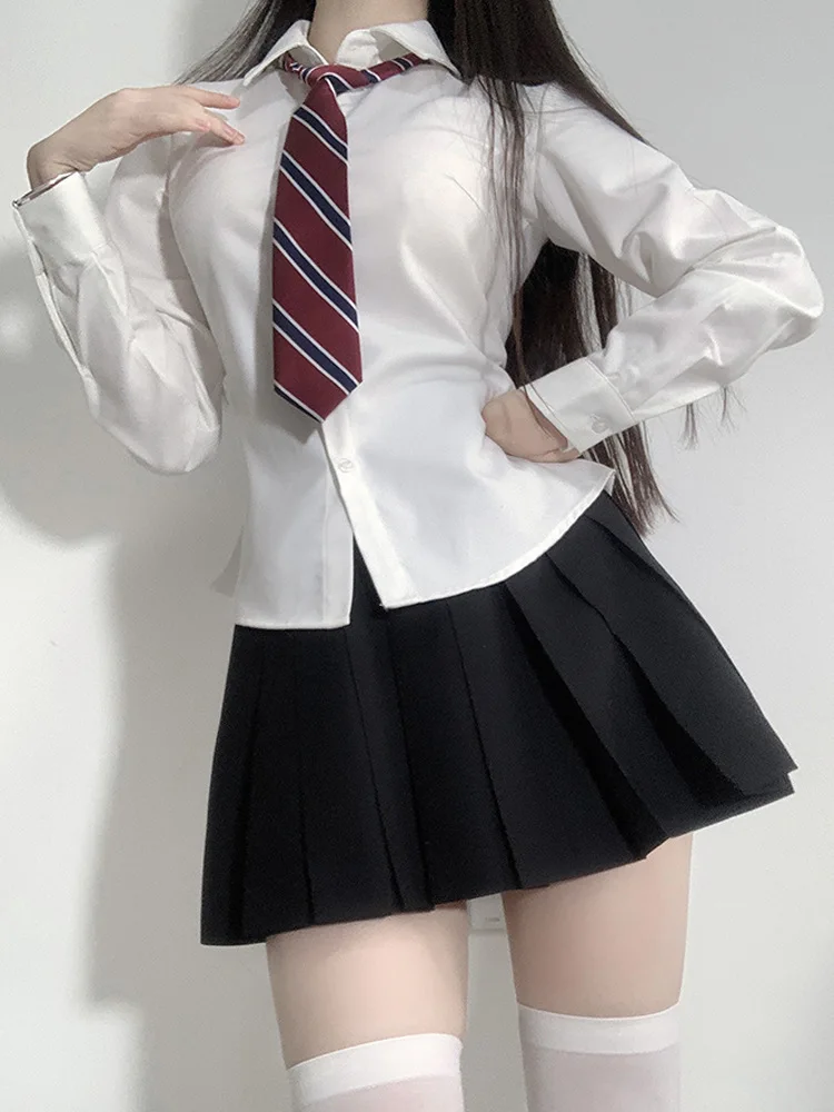 pure-desire-style-jk-waist-shirt-feminine-long-sleeve-short-sleeve-gray-shirt-design-sense-hot-girl-slimming-top-spring