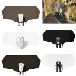 Motorrad Windschutzscheibe Luftstrom Einstellbare Windschutzscheibe Verlängerung Windabweiser Schwarz Universal Für BMW Honda Yamaha Suzuki Ducati